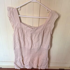 Market & Spruce Sariah Seersucker Tank NWT